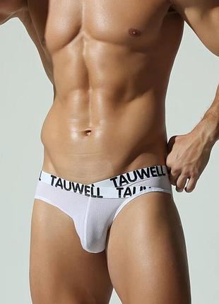 Чоловічі труси-бріфи tauwell cross waist brief білі