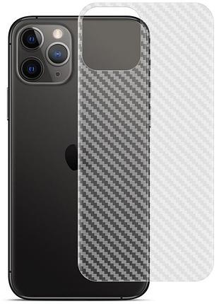 Карбоновая защитная пленка для iphone 11 pro max
