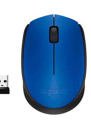 Мишка logitech m171 blue (910-004640)