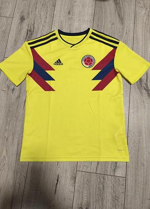 Детская футбольная футболка columbia adidas