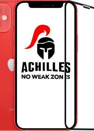 Защитное стекло achilles для iphone 12/12 pro закругленные края