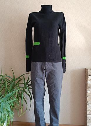 Женская кофта гольф водолазка шелк гг s/m sandra king moda seta