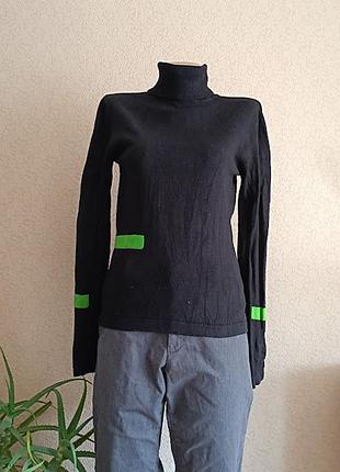 Женская кофта гольф водолазка шелк гг s/m sandra king moda seta 3