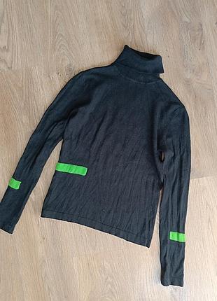 Женская кофта гольф водолазка шелк гг s/m sandra king moda seta 5