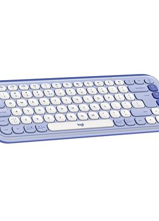 Клавіатура logitech pop icon keys bluetooth ua lilac (920-013074)