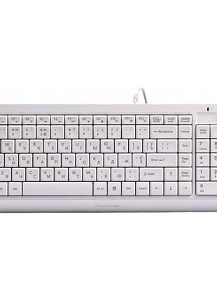 Клавиатура a4tech fk15 white (4711421956888)