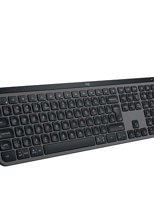 Клавіатура logitech mx keys s wireless ua graphite (920-011593)