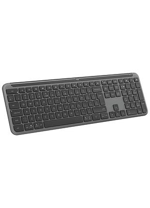 Клавіатура logitech k950 bluetooth/wireless ua graphite (920-012465)