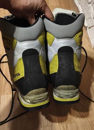 Scarpa summit light, горные ботинки для восхождений, под кошки, 25,5 см, 38,5 размер 5