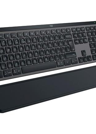 Клавиатура logitech mx keys s plus palmrest wireless ua graphite (920-011589)