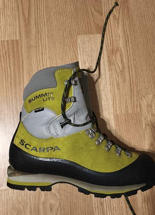 Scarpa summit light, горные ботинки для восхождений, под кошки, 25,5 см, 38,5 размер 8