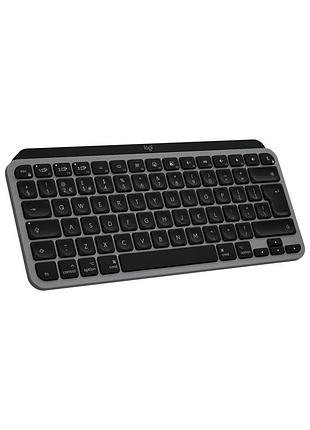 Клавіатура logitech mx keys mini для mac wireless ua space grey (920-012652)