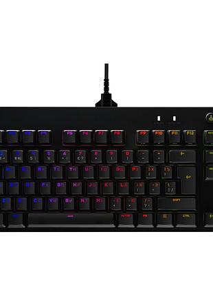 Клавіатура logitech g pro mechanical gaming usb ua black (920-009392)