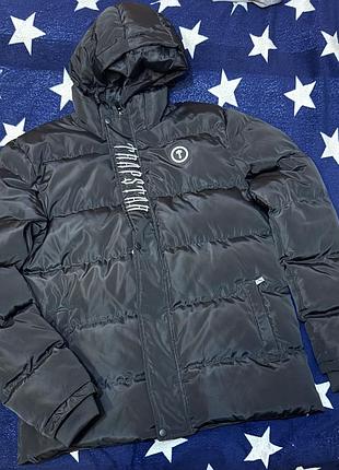 Куртка чоловіча зимова trapstar чорна, розмір l/xl