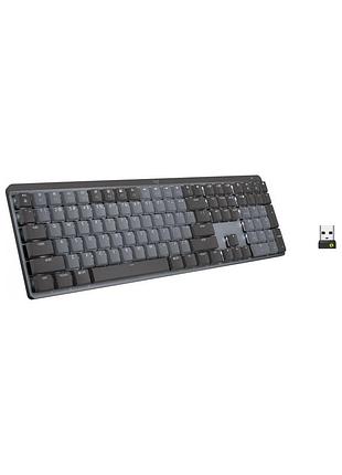 Клавіатура logitech mx mechanical wireless illuminated performance ua graphite (920-010759)