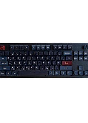 Клавиатура montech darkness mk87dr tkl dr usb ua black (mk87dr)