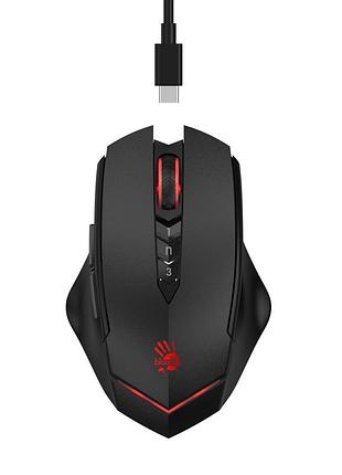 Миша бездротова bloody r80 plus black