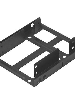 Фрейм-переходник maiwo 2x2.5" hdd/ssd 3.5" (k11)