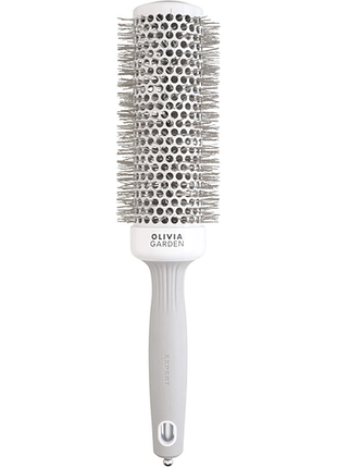 Брашинг термо для волос expert blowout speed wavy bristles white&grey olivia garden 45мм