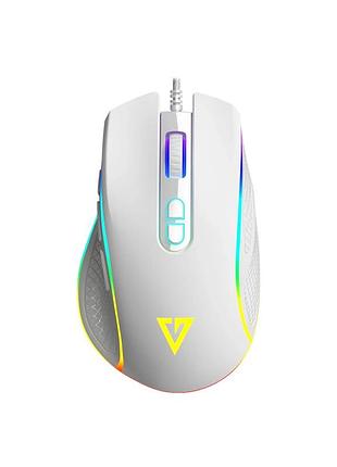 Мишка modecom volcano veles usb white (m-mc-veles-200)