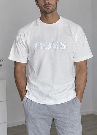 Чоловіча футболка hugo boss оригінал розмір l (лінійка responsible)