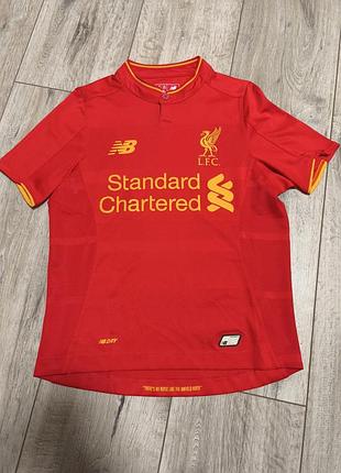 Ливерпуль детская футбольная футболка liverpool new balance