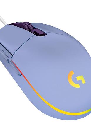 Мишка logitech g102 lightsync lilac (910-005854)