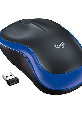 Мишка logitech m185 blue (910-002239)