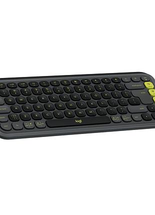 Клавіатура logitech pop icon keys bluetooth ua graphite (920-013157)