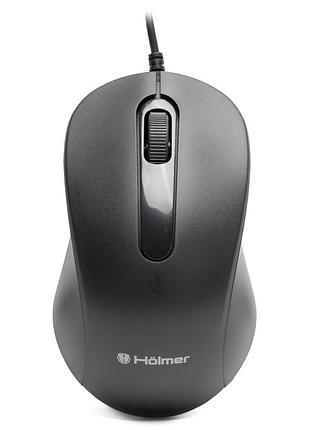 Мишка hölmer m-01of usb black (m-01of)