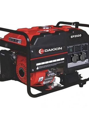 Генератор бензиновый dakkin ep3500 (3.0 квт) электростартер