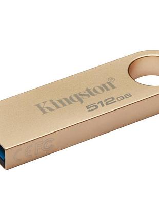 Usb флеш накопичувач kingston 512gb datatraveler se9 g3 gold usb 3.2 (dtse9g3/512gb)