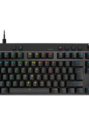 Клавіатура logitech g pro x tkl rapid linear usb ua black (920-013233)