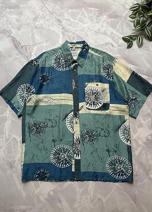 Вінтажна шовкова сорочка gatsby shirts