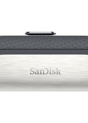 Usb флэш накопитель sandisk 64gb ultra dual usb 3.0/type-c (sddc2-064g-g46)