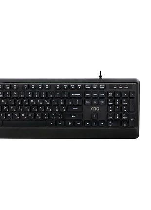 Комплект aoc km220b usb ua black (km220b/97)