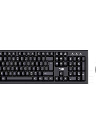 Комплект aoc km210b wireless ua black (km210b/97)