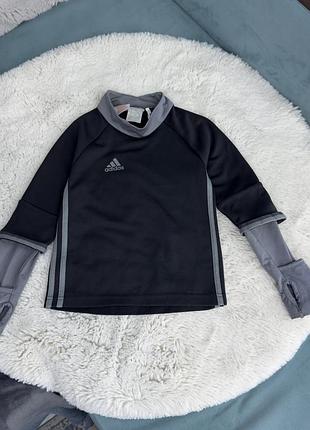 Лонгслів спортивна кофта adidas на хлопчика 5-6 років