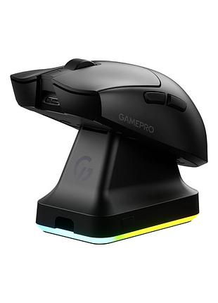 Мишка gamepro genesis wizard wireless/bluetooth/usb black (gm160b)