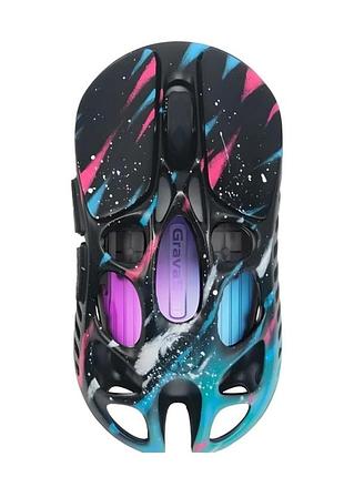 Мишка gravastar mercury x pro 8k rgb wireless/bluetooth/usb neon graffiti (gs_x_pro_cg_blk)