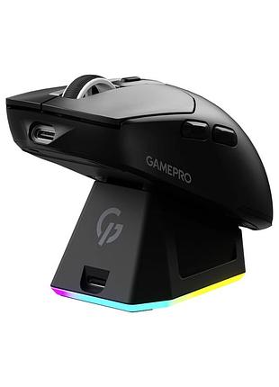 Мишка gamepro genesis airmaster wireless/bluetooth/usb black (gm167b)