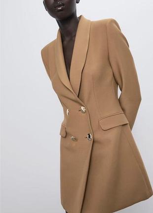Елегантний стильний піджак блейзер від zara, xs