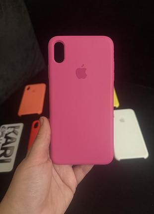 Чохол на iphone xs max, silicone case 4