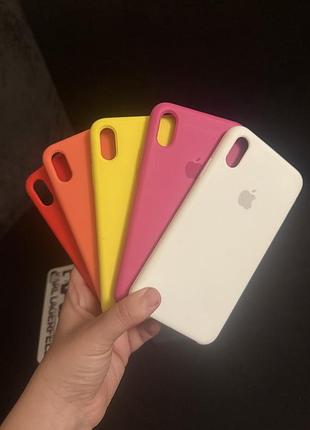 Чохол на iphone xs max, silicone case