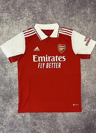 Футбольна футболка арсенал adidas сезону 2022/2023