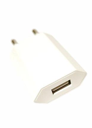 Зарядний пристрій плоский (1usb 1a)
