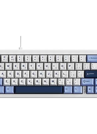 Клавиатура ajazz ak650 sea salt switch usb ua white/blue (ak650-ss-bwb)