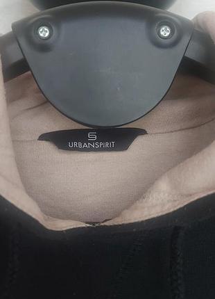Толстовка urbanspirit утеплена чорна