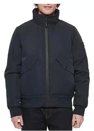 Тепла чоловіча парка куртка бомбер tommy hilfiger flex performance zip-front bomber jacket 2