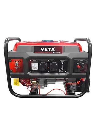 Генератор бензиновый veta vt350jm максимальная мощность 2.8 квт